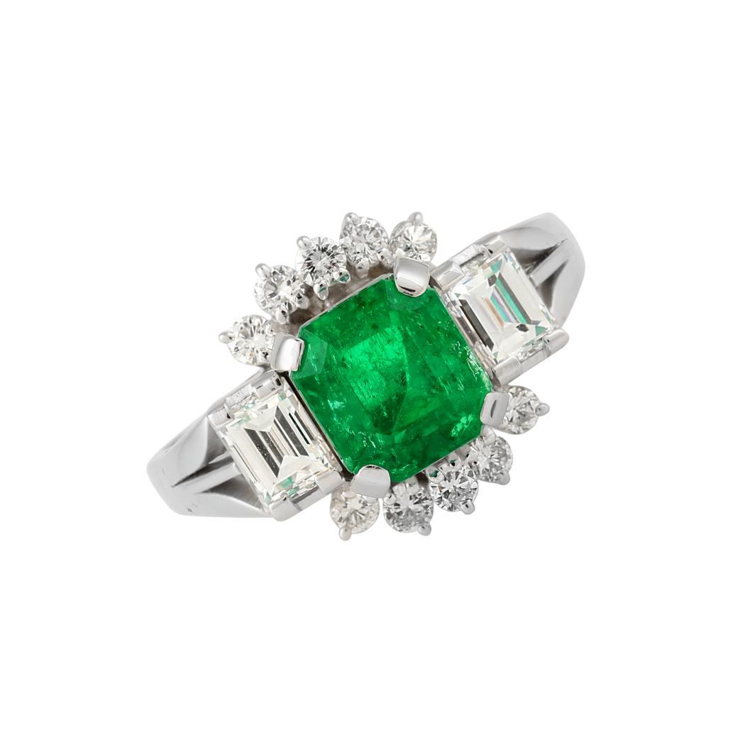 Natural Emerald Ring  祖母绿戒指