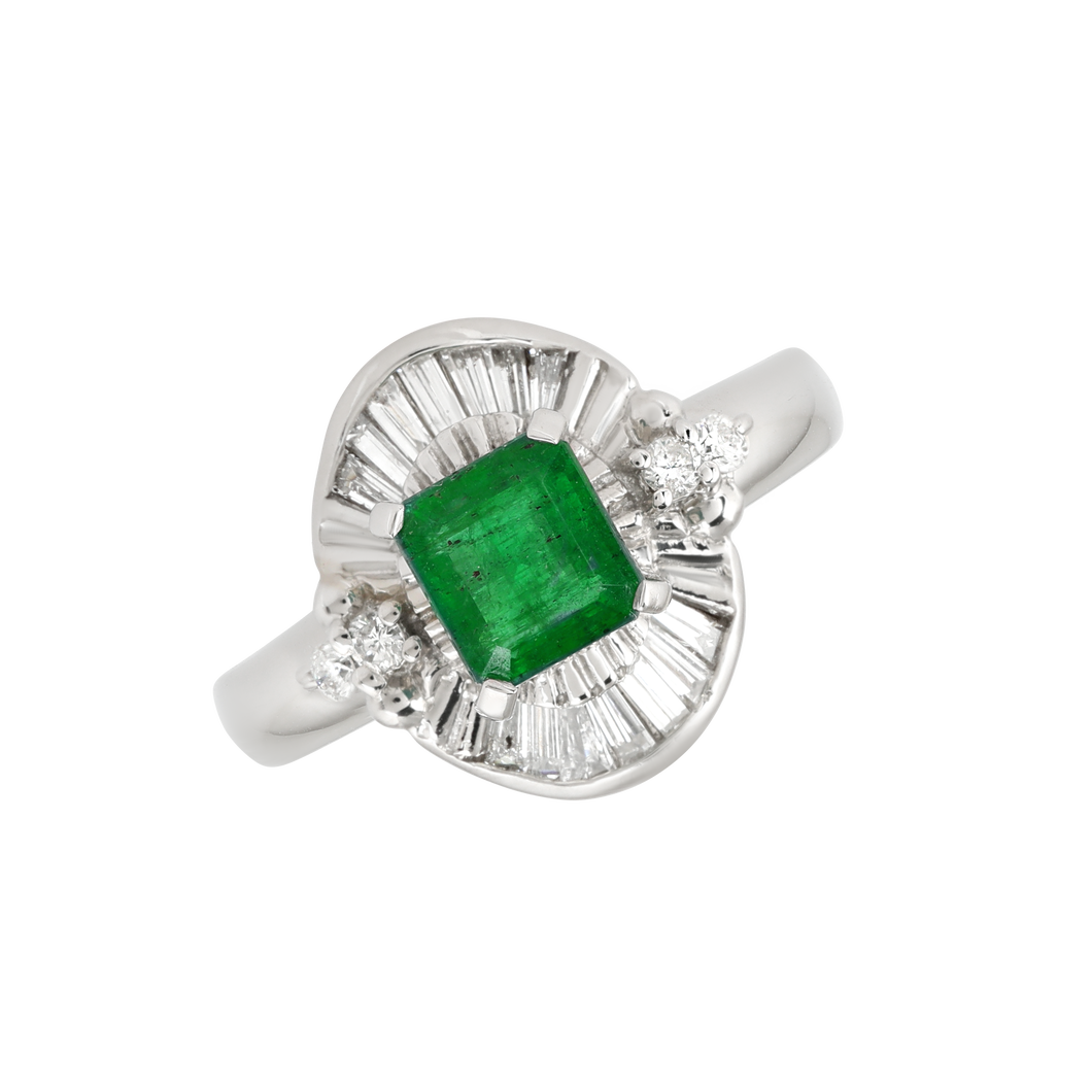 Natural Emerald Ring  祖母绿戒指